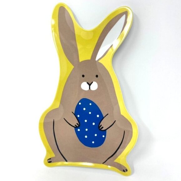 Target 6.75" Figural Bunny Appetizer Plate Brown Room Essentials™ - Picture 4 of 6